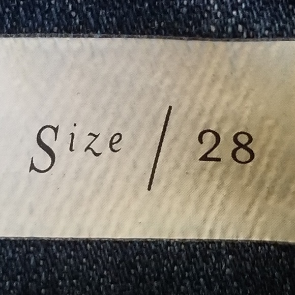 Pilcro and The Letterpress by Anthropologie High Rise Denim Leggings Size 28 - Picture 12 of 16